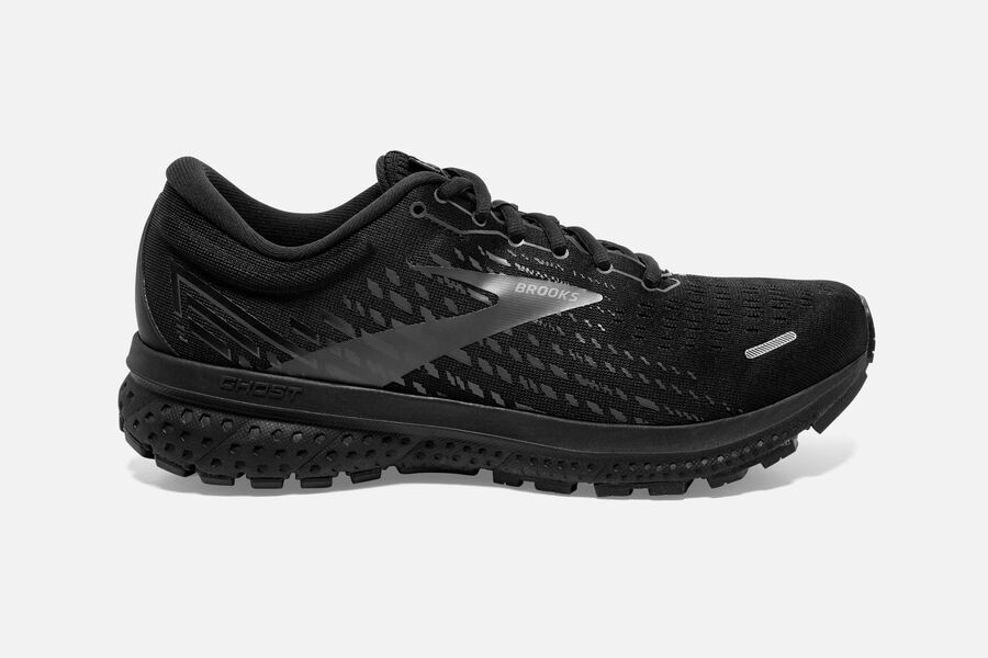 Brooks Israel Ghost 13 Road Running Shoes Mens - Black - PXF-973841